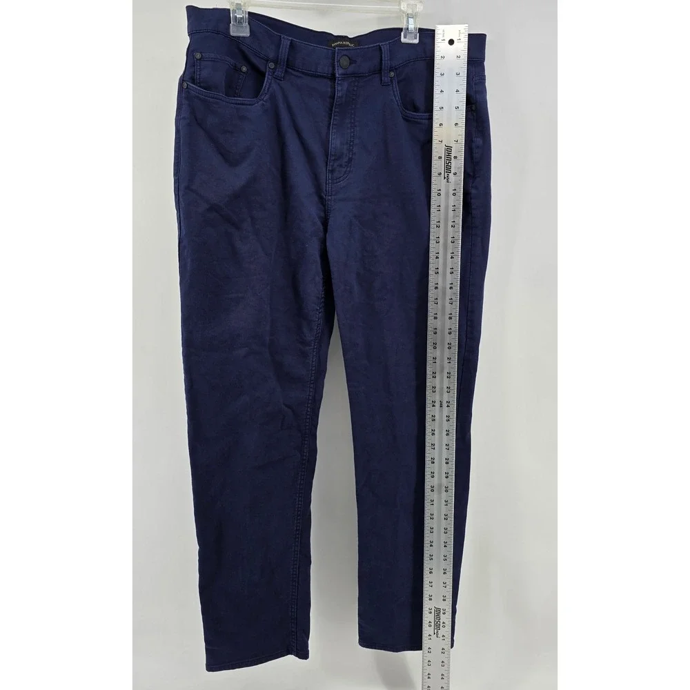 Banana Republic Mens Pants Size 38x32 Navy Blue Straight Leg Chino Trousers